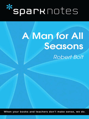 cover image of A Man for All Seasons (SparkNotes Literature Guide)